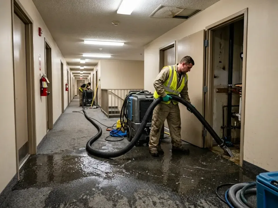 multi-unit-apartment-hallway-f-005 — frequently asked questions, Emergency Burst Pipe Water Extraction & Removal in Ester, AK